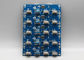FR4 6 Layer 1.6mm 1OZ Blue Soldermask Printed Circuit Board Assembly