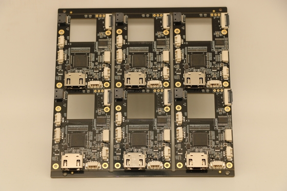 6 Layers Multilayer PCB Board FR4 With Impedance Control ENIG SMT Prototype Pcb Assembly FR4 TG150 20um Quick Turn