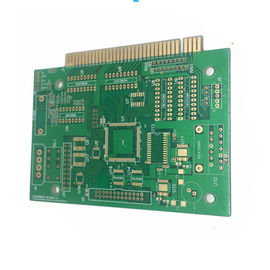 Multilayer Printed Circuit Board HDI Pcb With Gold Finger , Rigid PCB