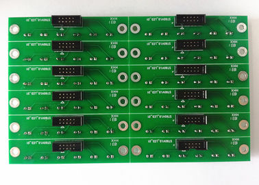 Multilayers Printed Circuit Board Assembly FR4 LED Type HASL Surface Treatment