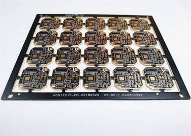 4L HDI Black Soldermask White Silkscreen Support SMT Printed Circuit Board