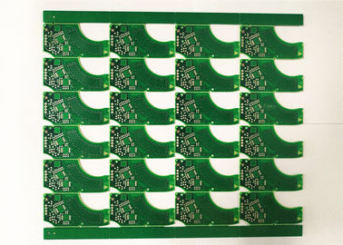 Automotive Multilayer 4L Custom Size Green Soldmask 2OZ HASL Printed Circuit Board PCB