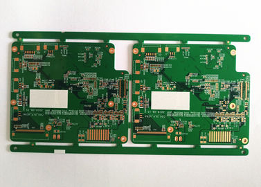 6L HDI Printed Circuit Board Lead Free 0.1mm Dril Holes FR4 Material