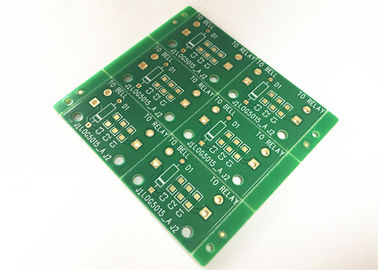 Double sided Industrial Control Print Circuit Board FR4 1 OZ HASL surface