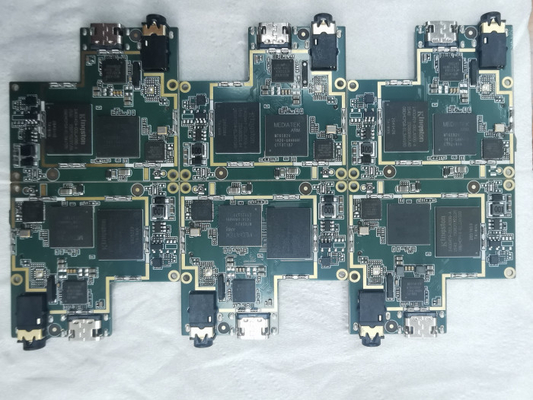 FR4 PCB Prototype Service Multilayer 4 Layers Printed electronic Circuit Board Assembly PCBA