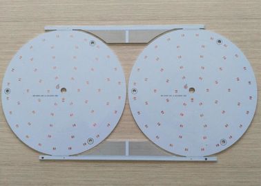 Good price LED Aluminum PCB Single Layer Wite Soldermask PCB Board manufacturer online