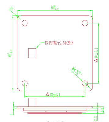 Good price SMT PCB Assembly Design FR4 Material 4 Layers 1.6mm Thickness online