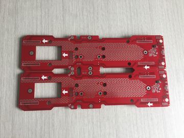Good price Red Soldermask HASL UL 94V0 FR4 PCB Assembly online