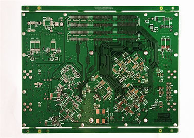 Good price 2OZ Multilayer FR4 Green Soldermask Immersion Silver Electronic Printed Circuit Board online