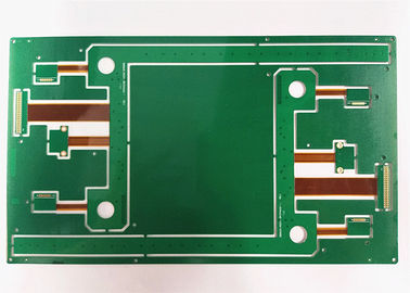 Good price Drive Rigid Flex Board Green Soldermask ENIG / HASL Surface Multilayer PCB Board online