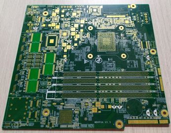 Good price 10 Layers FR4 1.6mm 2OZ Copper Thickness Green Soldmask multilayer PCB Board online