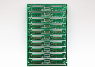 Good price 10L HDI 0.1mm Blind Via ENIG 2U'' 2oz Soldermask Green Printed Circuit Boards online