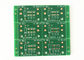 Double sided Industrial Control Print Circuit Board FR4 1 OZ HASL surface