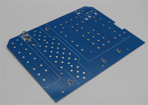 Blue Soldermask 1OZ 4 Layer pcb factory pcb assembly shenzhen printed circuit board manufacturers