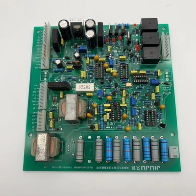 Good price 4 Layer 3Oz PCB Prototype Assembly Black Soldmask White Silkscreen HASL LF Surface online