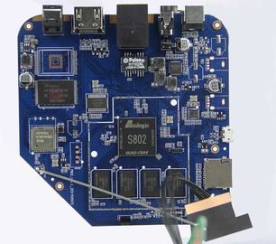 Good price Aluminum PI 4L SMT PCB Assembly Service HASL LF Double Sided PCB Assembly Service online