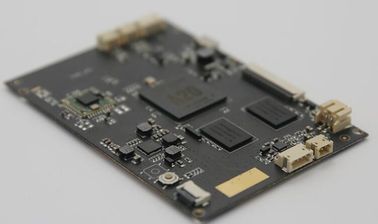 Good price FR4 SMT PCB Assembly Black Soldmask White Silkscreen online
