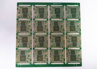 Good price HDI FR4 Immersion Gold Green Soldermask Printed Circuit Board online
