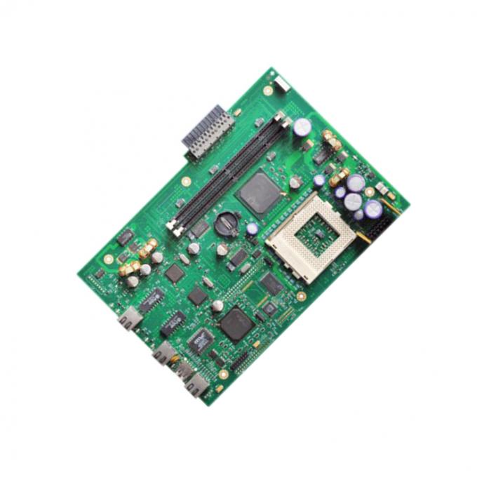 6 Layer FR4 HASL/ENIG Surface Green Soldermask Electronic PCB Printed Circuit Board 0