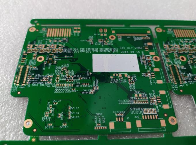 1.0mm Board Thickness With ENIG 1u" Surface Multilayer PCB Board 1