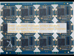 Green Soldmask Multilayer printed electronic circuit 10 Layers Fr4 1-6mm 2oz Copper Thickness electronics manufacturers